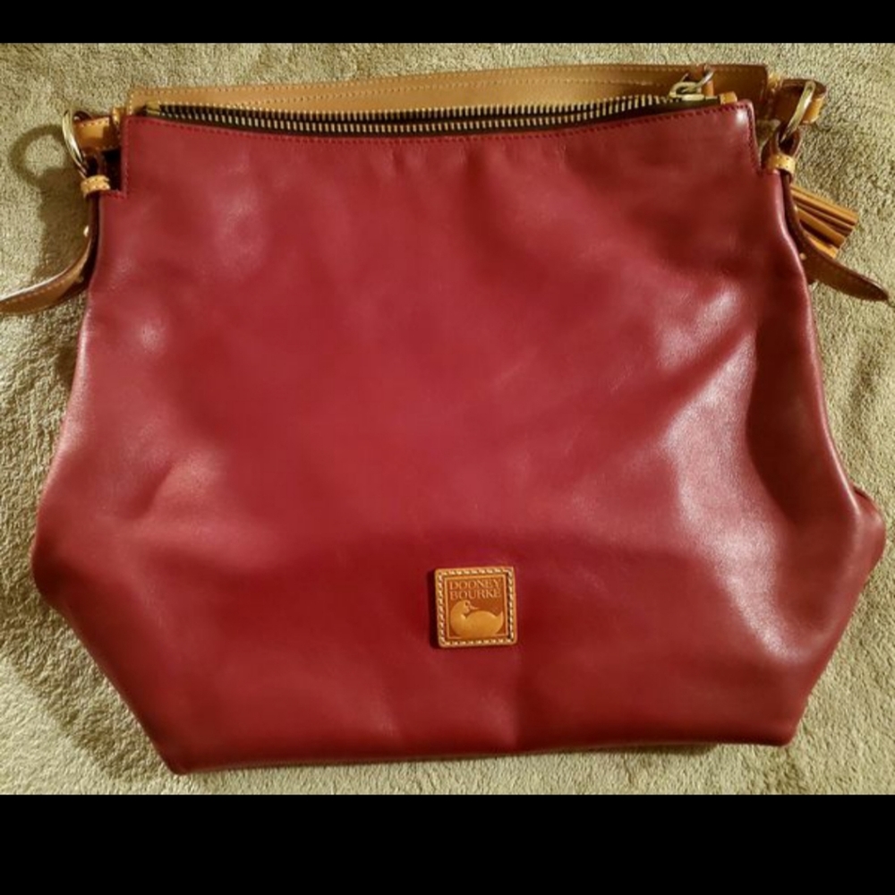 Large Leather Dooney Bag Flash sell